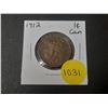 Image 1 : 1912 Canadian Large Cents