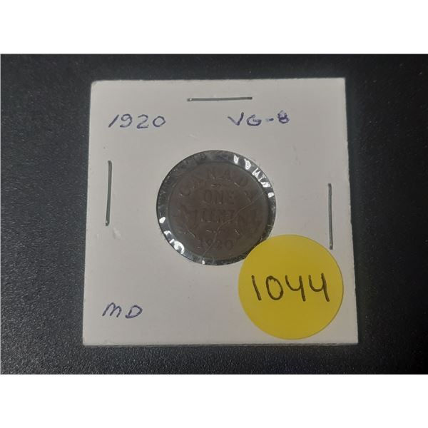 1920 Canadian Small Cents