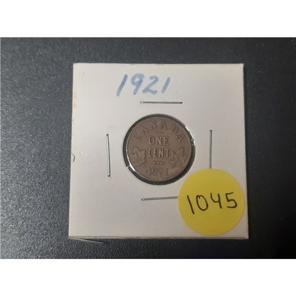 1921 Canadian Small Cents