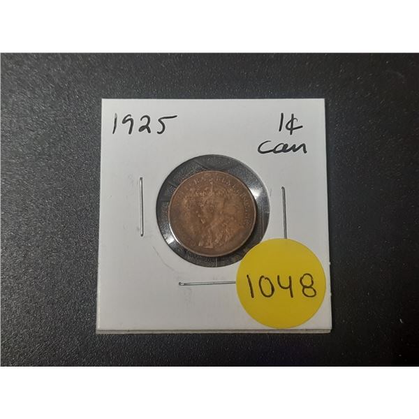 1925 Canadian Small Cents
