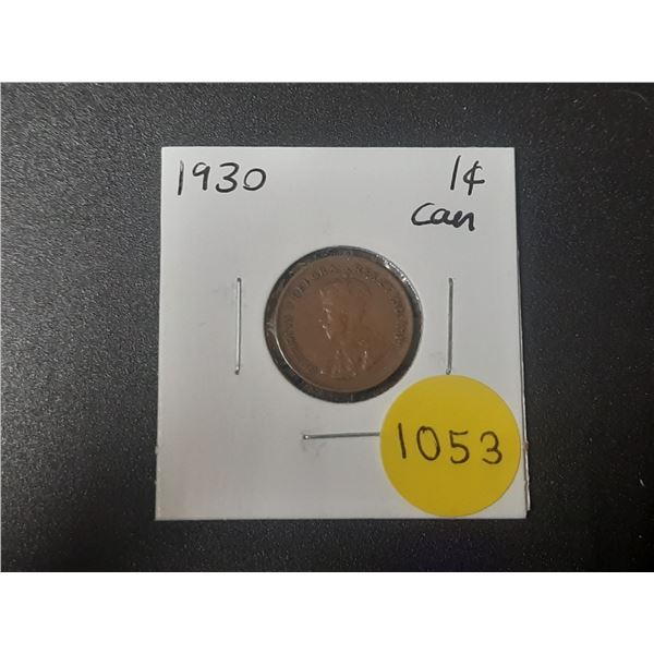 1930 Canadian Small Cents