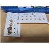 Image 3 : Plastic container with earrings