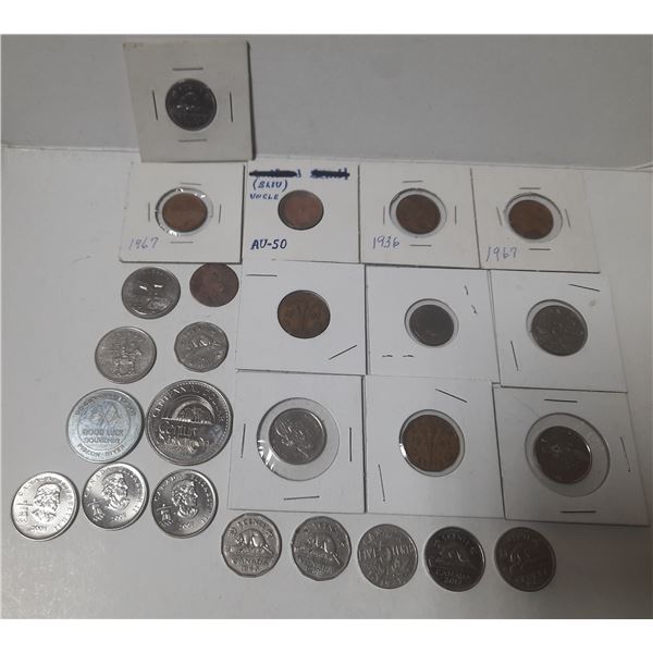 Lot of Canadian Currency and etc.