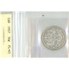 Image 2 : Canadian 1957 50 Cent Coin PL-65 GRADED ICCS