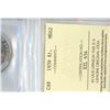 Image 3 : Canadian 1939 1 Dollar Coin MS62 GRADED ICCS