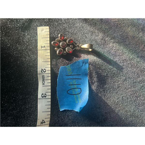 .925 Silver Crystal Pendant