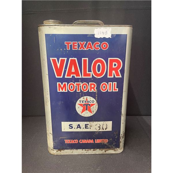 Texaco Motor Oil Can