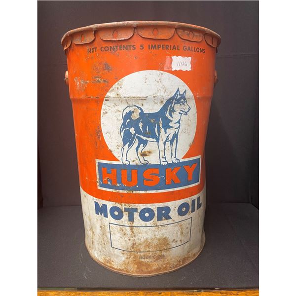 5 Gallon Husky Motor Oil Pail
