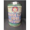 Image 1 : Gallon Maple Leaf Anti-Freeze Can