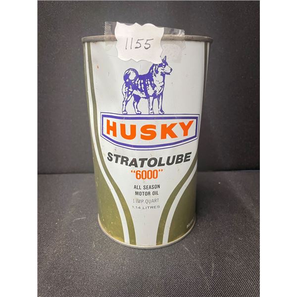 Husky Stratolube Quart Oil Can (FULL)