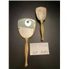 Image 2 : Vintage hand held vanity mirror/brush set