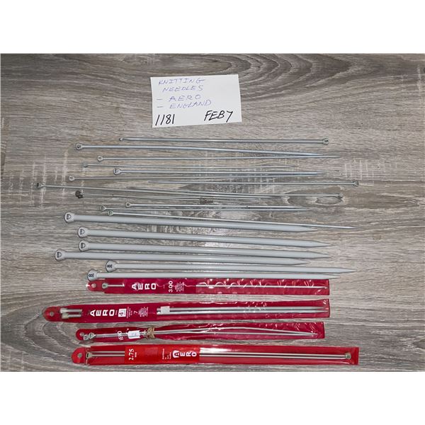 Knitting needles - Aero - England