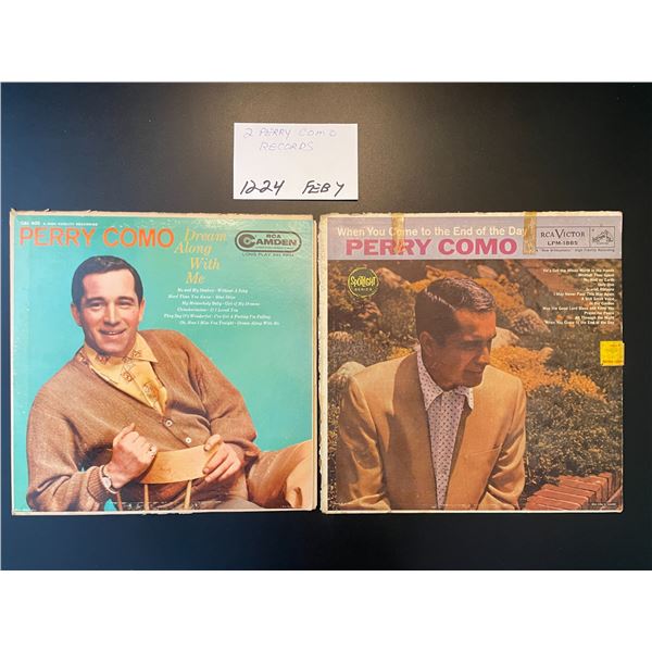 2 Perry Como records