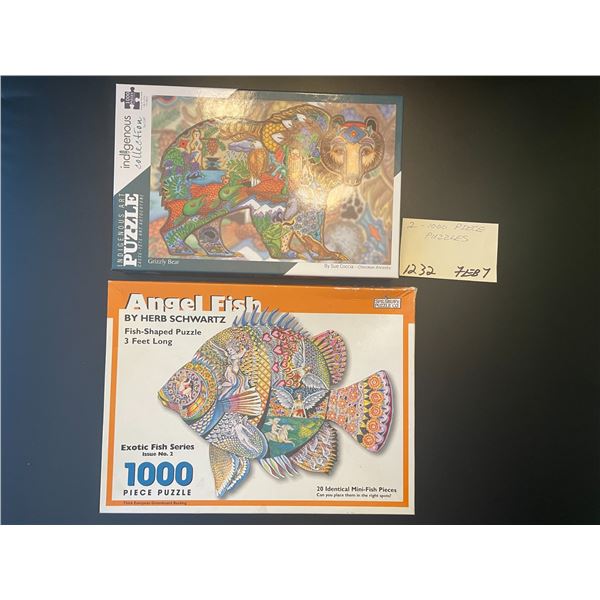 2 - 1000 piece puzzles