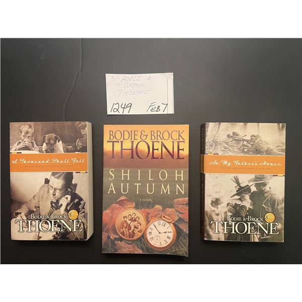 3 Bodie & Brock Theone books