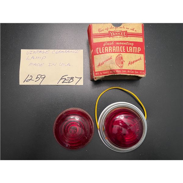 Vintage clearance lamp - made in USA