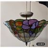 Image 1 : Tiffany Style Ceiling Lamp Fixture 14 ½” Diameter