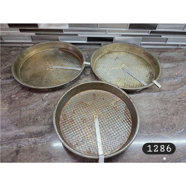 (3) Vintage Cake Tins - includes Two Bakerite Brand