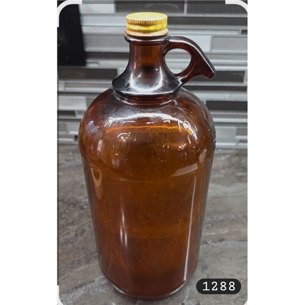 Vintage Amber “Javex” Bottle