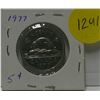 Image 1 : 1977 5 cent nickel