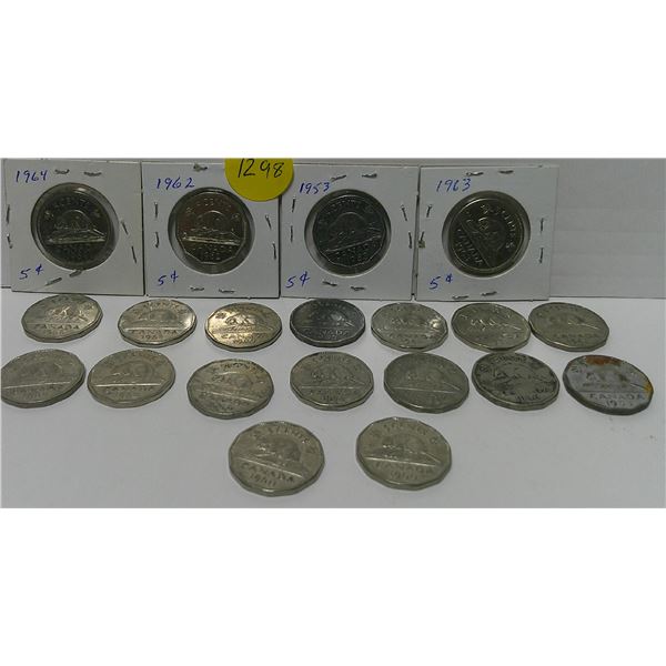 20 coins 1953-1964