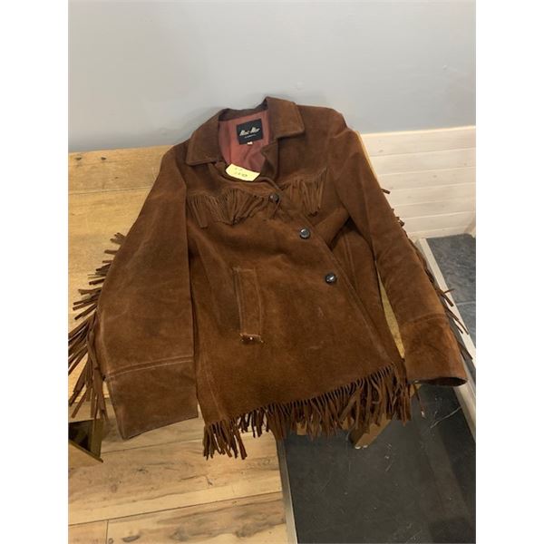 1970’s Fringed Leather Jacket - Size 40