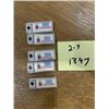 Image 1 : War Amps Key Tags (5) Total. 2 pairs inc. #666