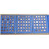 Image 2 : (89) Assorted US Pennies in Lincoln Cent US Coin Book **Coins do NOT coincide with labeled year.