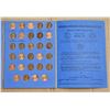 Image 3 : (89) Assorted US Pennies in Lincoln Cent US Coin Book **Coins do NOT coincide with labeled year.
