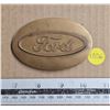 Image 1 : Solid Bronze Vintage Ford "Centennial 1863-1963" Paperweight