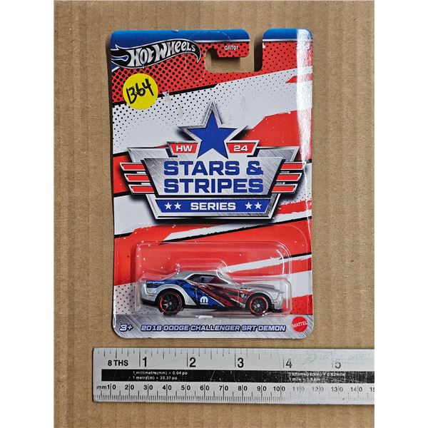 Hot Wheels "Stars and Stripes" Series 2018 Dodge Challenger Demon