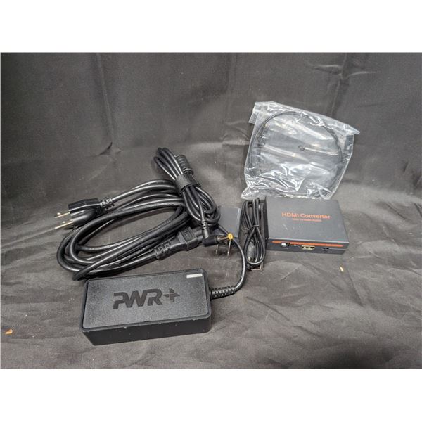 HDMI Converter w/ Cords and AC Charger (New or Barely Used)