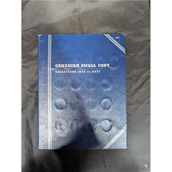 Random Assortment of Dated Canadian Coins in Coin Book (Full)