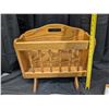 Image 2 : Wood Magazine/Music Storage Holder/Storage 14"x19"x12"