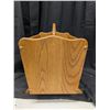 Image 3 : Wood Magazine/Music Storage Holder/Storage 14"x19"x12"