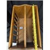 Image 5 : Wood Magazine/Music Storage Holder/Storage 14"x19"x12"