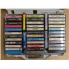 Image 3 : (2) Carry Case full of Cassette Tapes