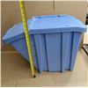 Image 5 : (2) Stacking totes 60L w/ Lids (Used)
