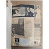 Image 7 : Lot of Misc. Items (One Being 1950s-60s Newspapers Clippings of the Royal Family)