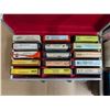 Image 2 : (2) Carry Boxes full of 8-Tracks