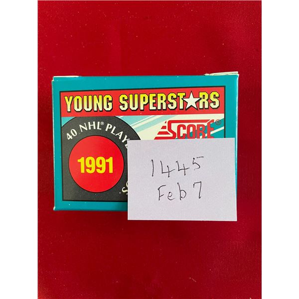 1991 “Young Superstars” NHL Cards Unopened (40) cards