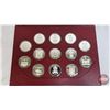 Image 2 : Franklin Mint Canada : THE OFFICIAL COATS OF ARMS OF CANADA Collection : Limited Edition : First Edi