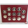 Image 6 : Franklin Mint Canada : THE OFFICIAL COATS OF ARMS OF CANADA Collection : Limited Edition : First Edi