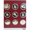 Image 9 : Franklin Mint Canada : THE OFFICIAL COATS OF ARMS OF CANADA Collection : Limited Edition : First Edi