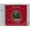 Image 3 : The Franklin Mint : 1975 One Hundred Dollar Gold Coin of Bermuda  : To Commemorate the Royal Visit o