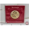Image 4 : The Franklin Mint : 1975 One Hundred Dollar Gold Coin of Bermuda  : To Commemorate the Royal Visit o