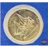 Image 1 : BERMUDA Monetary Authority : 1977 One Hundred Dollar "BU" Gold Coin of Bermuda : 25th Anniversary of