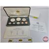 Image 1 : The Franklin Mint ~ Trinidad and Tobago : 1974 Eight-Coin Proof Set (COA) (Estate Lot)