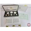 Image 1 : The Franklin Mint ~ Trinidad and Tobago : 1976 Eight-Coin Proof Set (COA) (Estate Lot)