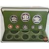 Image 2 : The Franklin Mint ~ Trinidad and Tobago : 1976 Eight-Coin Proof Set (COA) (Estate Lot)